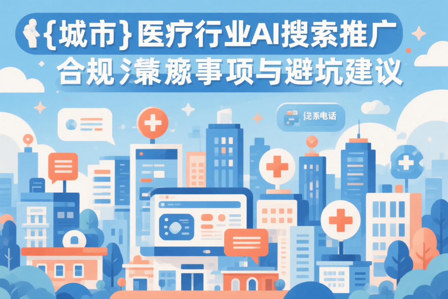 遂宁医疗行业AI搜索推广合规注意事项与避坑建议