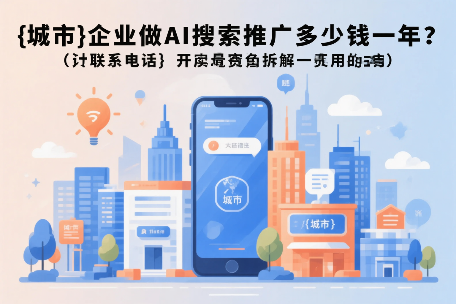 遂宁企业做AI搜索推广多少钱一年？真实费用拆解