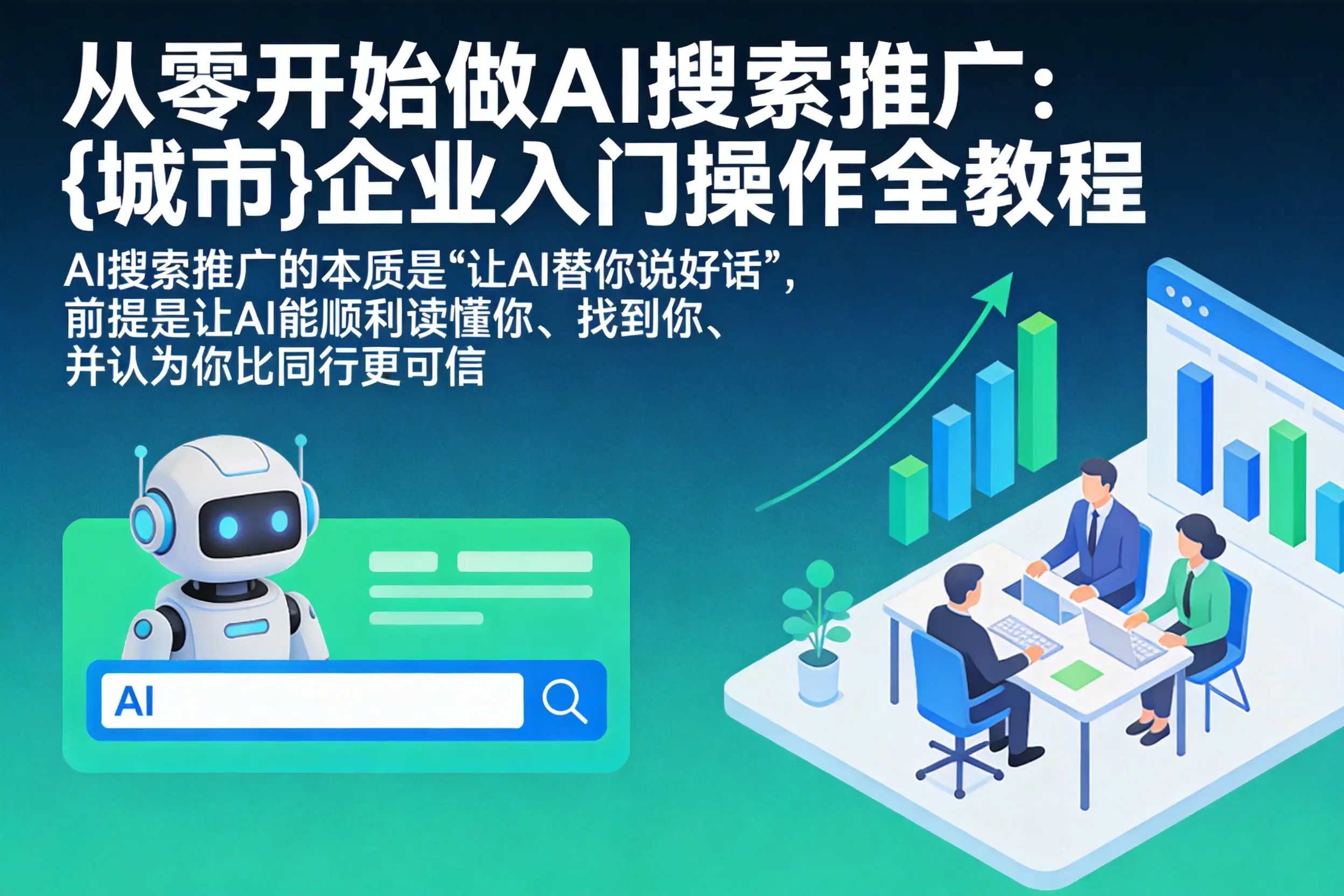 从零开始做AI搜索推广:遂宁企业入门操作全教程