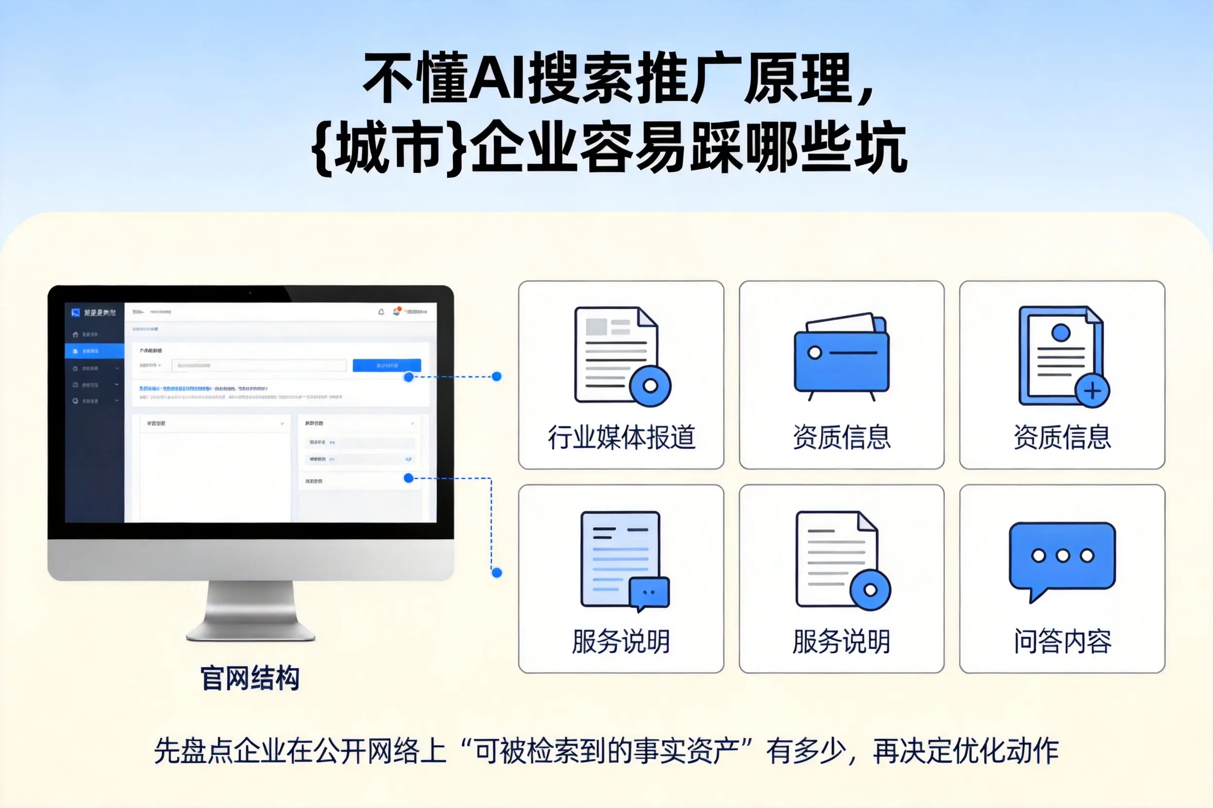 不懂AI搜索推广原理,遂宁企业容易踩哪些坑