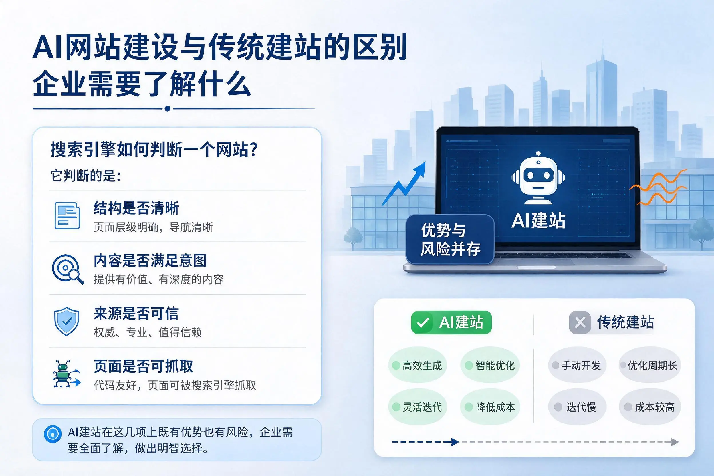 AI网站建设与传统建站的区别，遂宁企业需要了解什么