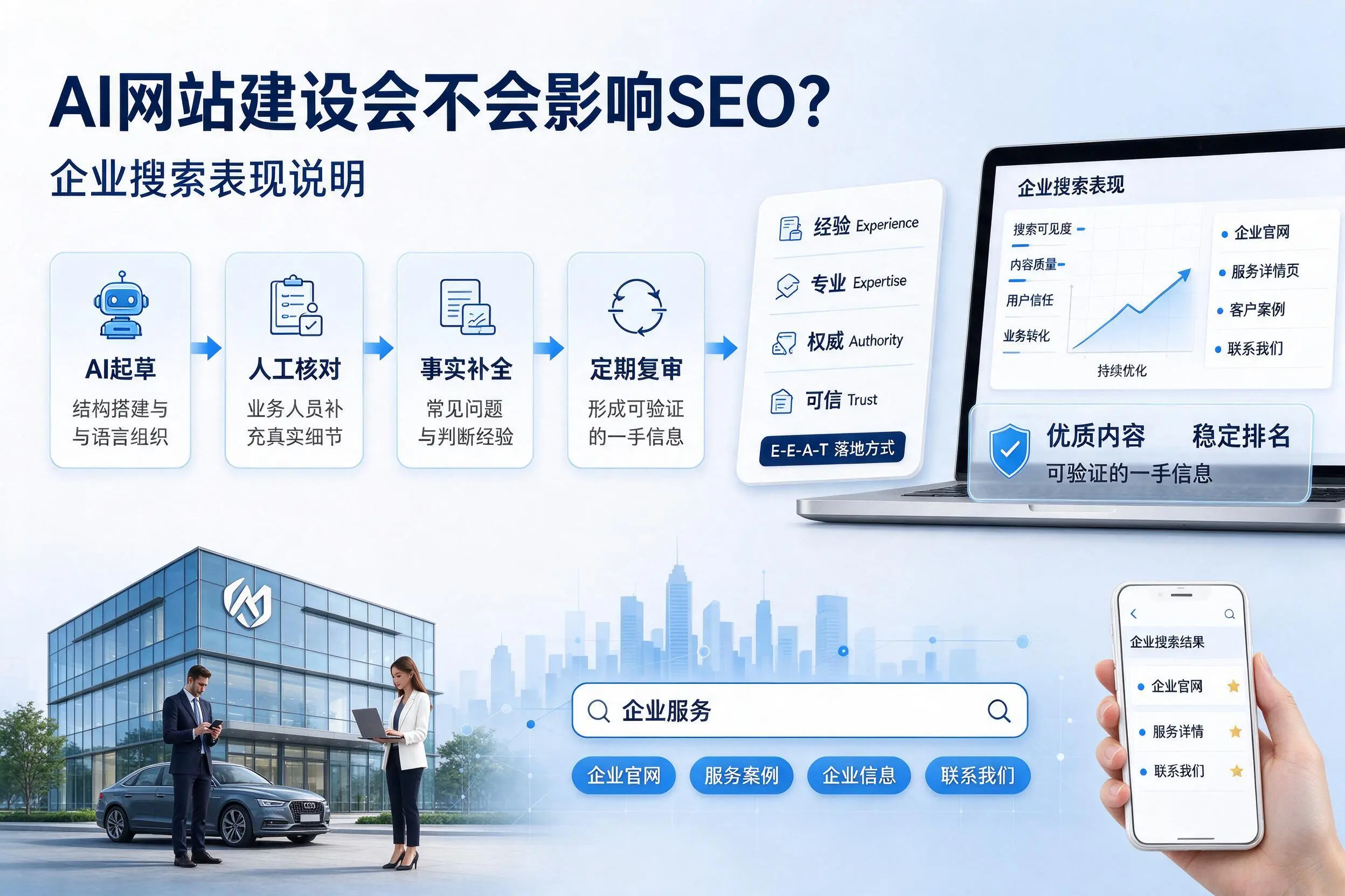 AI网站建设会不会影响SEO?遂宁企业搜索表现说明