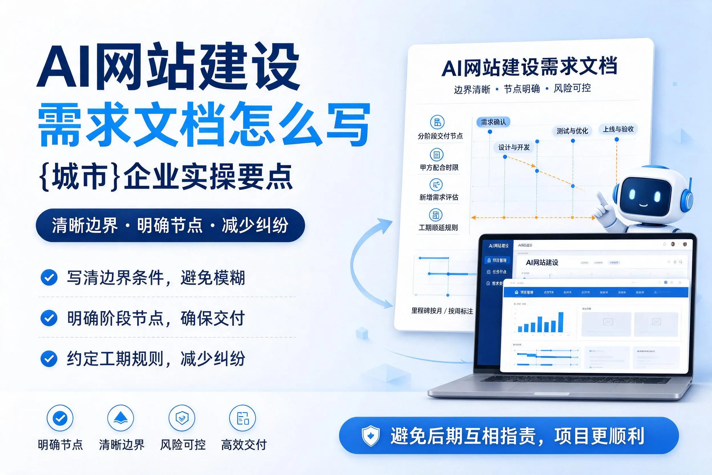 AI网站建设需求文档怎么写，遂宁企业实操要点